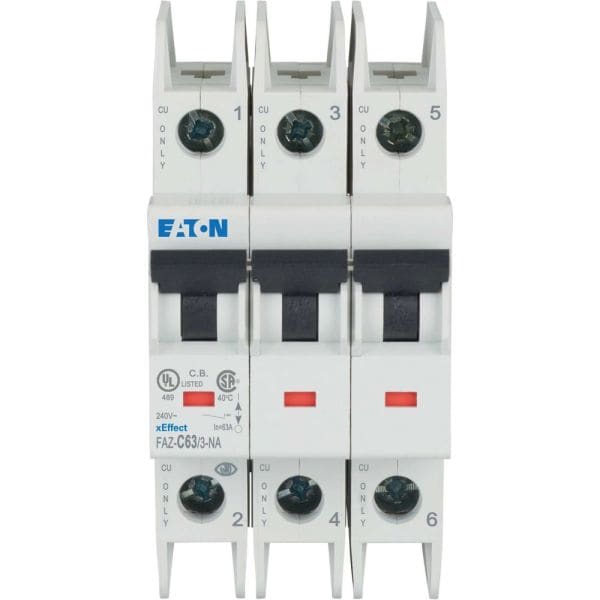 EATON - Leitungsschutzschalter (MCB), 63 A, 3p, Charakteristik: C, NA