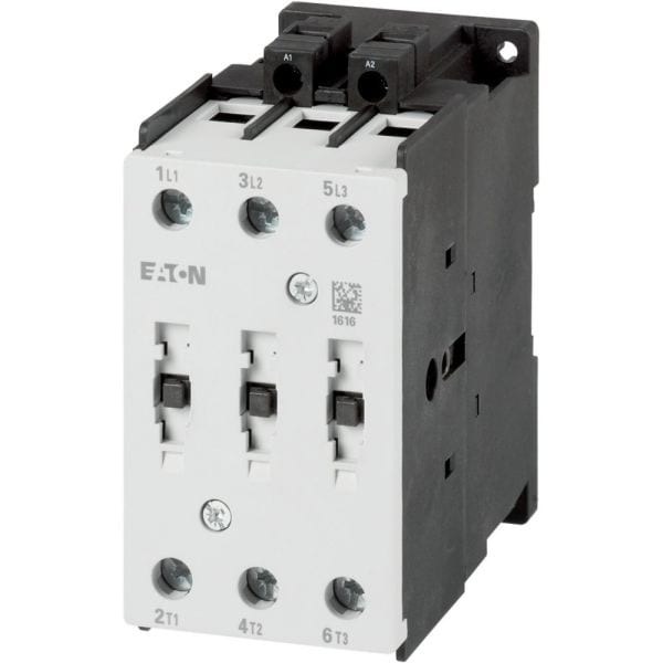 EATON - Leistungsschütz, 3-polig, 380V 400V: 22 kW, 24VDC, Gleichstrombetätigung, Schraubklemmen