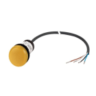 EATON - Leuchtdrucktaster,24V,1S,gelb,3,5m,offen