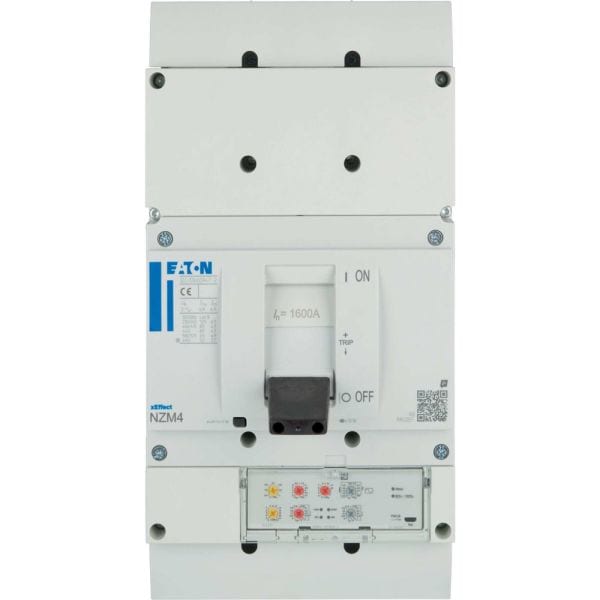 EATON - NZM4 PXR20-Leistungsschalter, 1600A, 3p, Schraubanschlussklemme, Erdschlussschutz