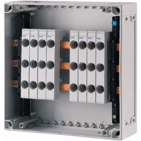 EATON - D02-Verteilergehäuse 8x D02, HS 250 A 3p