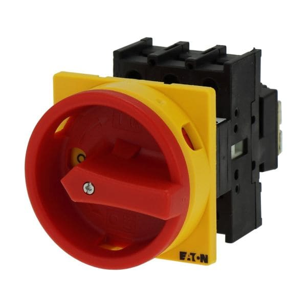 EATON - Hauptschalter, P1, 40 A, Einbau, 3-polig, 1 Schließer, 1 Öffner, NOT-AUS-Funktio
