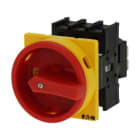 EATON - Hauptschalter, P1, 40 A, Einbau, 3-polig, 1 Schließer, 1 Öffner, NOT-AUS-Funktio
