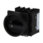 EATON - Hauptschalter, P1, 40 A, Einbau, 3-polig + N, HALT-Funktion, mit schwarzem Drehg