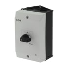 EATON - EIN-AUS-Schalter, P1, 40 A, Aufbau, 3-polig, 1 Schließer, 1 Öffner, mit schwarze
