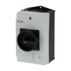 EATON - Hauptschalter, P1, 40 A, Aufbau, 3-polig + N, HALT-Funktion, mit schwarzem Drehg