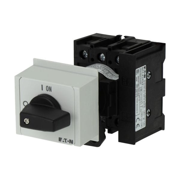 EATON - EIN-AUS-Schalter, P1, 40 A, Verteilereinbau, 3-polig, 1 Schließer, 1 Öffner, mit