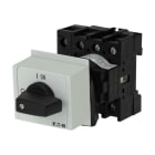 EATON - EIN-AUS-Schalter, P1, 40 A, Verteilereinbau, 3-polig + N,mit schwarzem Knebel un