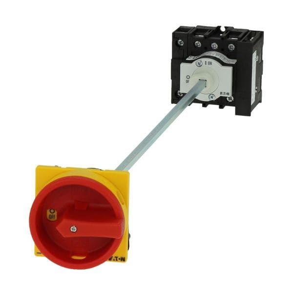 EATON - Hauptschalter, P1, 40 A, Zwischenbau, 3-polig + N, 1 Schließer, 1 Öffner, NOT-AU