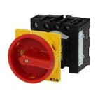 EATON - Hauptschalter, P1, 40 A, Zwischenbau, 3-polig + N, 1 Schließer, 1 Öffner, NOT-AU