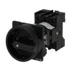 EATON - Hauptschalter, P1, 40 A, Zwischenbau, 3-polig, HALT-Funktion, mit schwarzem Dreh