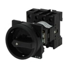 EATON - Hauptschalter, P1, 40 A, Zwischenbau, 3-polig + N, HALT-Funktion, mit schwarzem