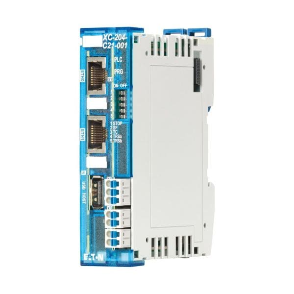 EATON - Modular-PLC XC-204, 24VDC, lokal erweiterbar, 2xETH, 1xCAN, 2 DI/DO, USB