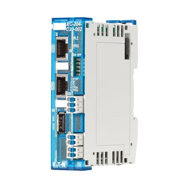 EATON - Modular-PLC XC-204, 24VDC, lokal erweiterbar, 2xETH, 1xRS485, 2xDI/DO, USB