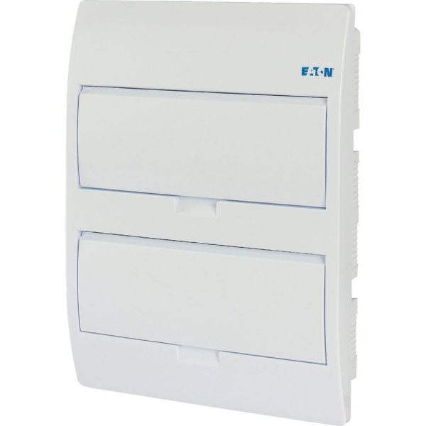 EATON - Unterputzkleinverteiler mit weißer Tuer