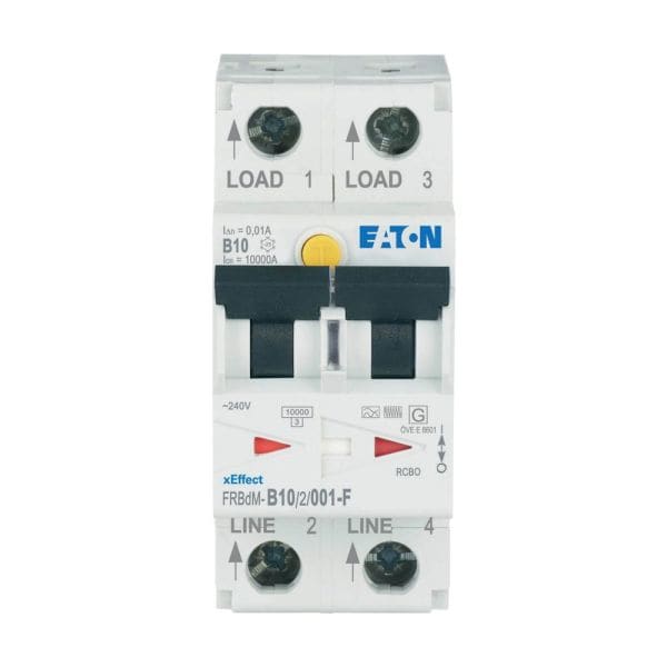 EATON - Elektronische FI/LS Kombination, 10 A, 10 mA, LS-Charakteristik: B, 2p, FI-Chara