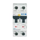 EATON - Elektronische FI/LS Kombination, 13 A, 100 mA, LS-Charakteristik: D, 2p, FI-Char