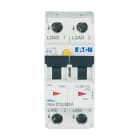 EATON - Elektronische FI/LS Kombination, 13 A, 30 mA, LS-Charakteristik: D, 2p, FI-Chara