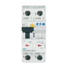 EATON - Elektronische FI/LS Kombination, 13 A, 100 mA, LS-Charakteristik: B, 1+N, FI-Cha