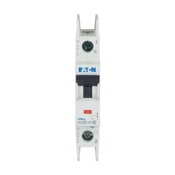 EATON - Leitungsschutzschalter (MCB), 3 A, 1p, Charakteristik: C, DC, Ringzunge