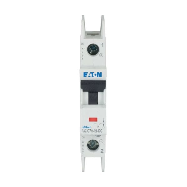 EATON - Leitungsschutzschalter (MCB), 7 A, 1p, Charakteristik: C, DC, Ringzunge