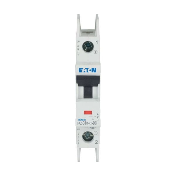 EATON - Leitungsschutzschalter (MCB), 8 A, 1p, Charakteristik: C, DC, Ringzunge