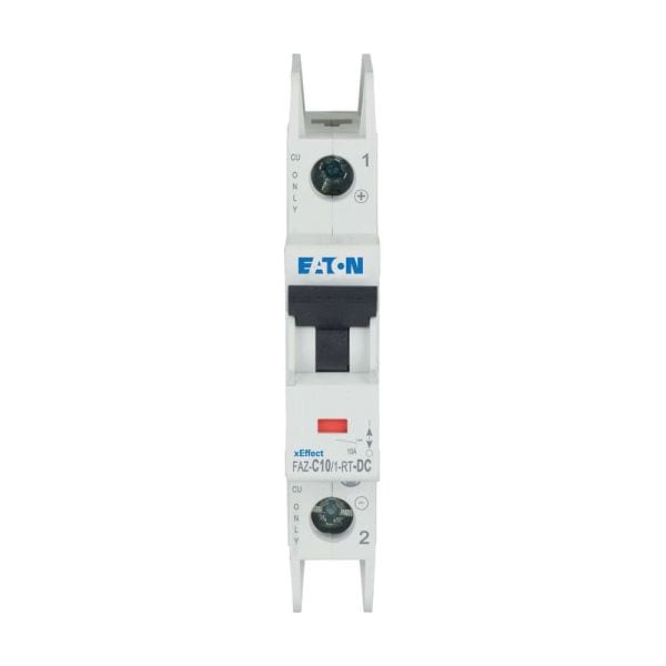 EATON - Leitungsschutzschalter (MCB), 10 A, 1p, Charakteristik: C, DC, Ringzunge