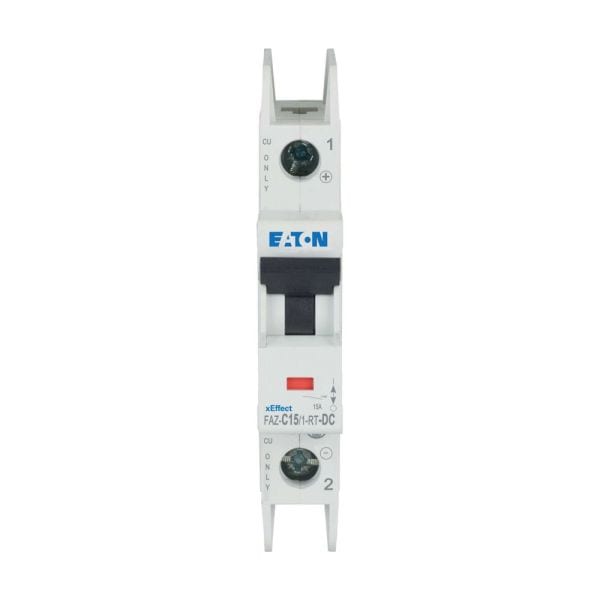 EATON - Leitungsschutzschalter (MCB), 15 A, 1p, Charakteristik: C, DC, Ringzunge