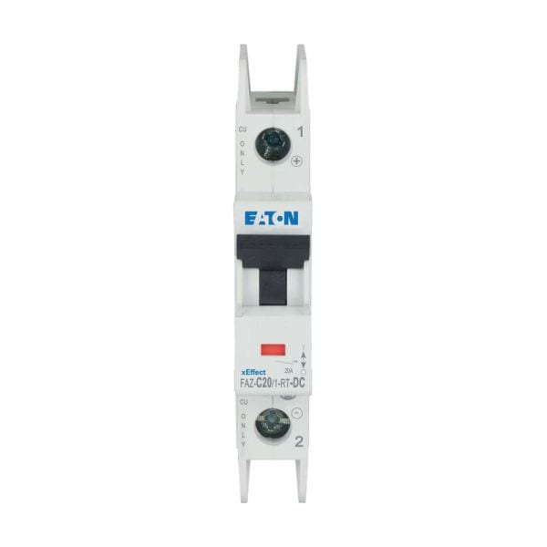 EATON - Leitungsschutzschalter (MCB), 20 A, 1p, Charakteristik: C, DC, Ringzunge