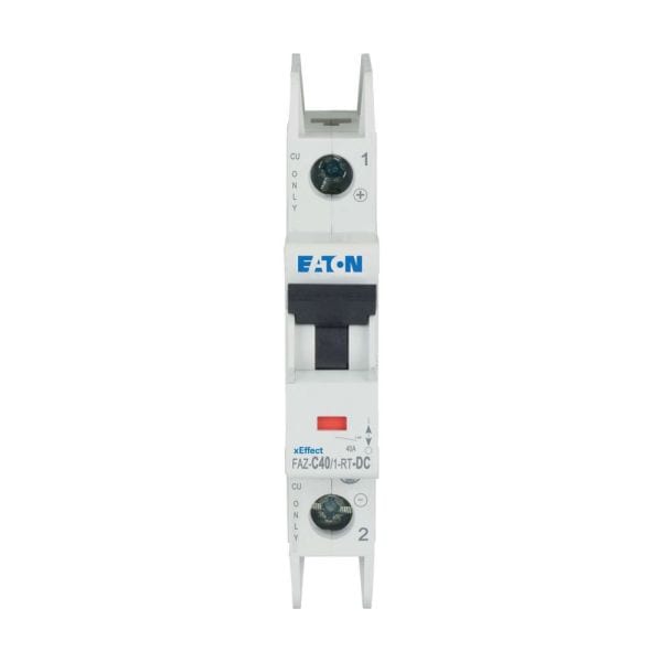 EATON - Leitungsschutzschalter (MCB), 40 A, 1p, Charakteristik: C, DC, Ringzunge