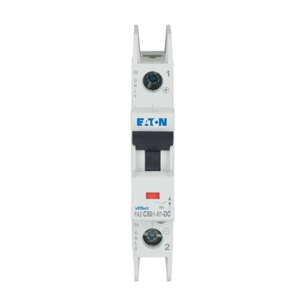 EATON - Leitungsschutzschalter (MCB), 50 A, 1p, Charakteristik: C, DC, Ringzunge