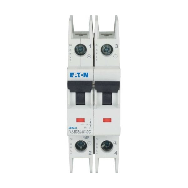 EATON - Leitungsschutzschalter (MCB), 35 A, 2p, Charakteristik: B, DC, Ringzunge