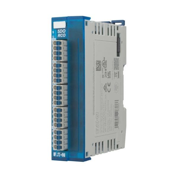 EATON - XN300 Scheibenmodul, 5 Relaisausgänge, Wechselkontakte 24VDC / 115VAC, max. 6A