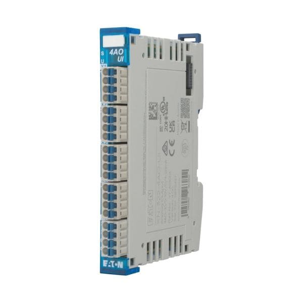 EATON - XN300 Scheibenmodul, 4 Analogausgänge, 24VDC, (-10 - +10 V), (0/4-20 mA), konfig