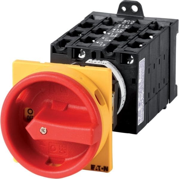EATON - Sonderschalter, T3, 32 A, Zwischenbau, 6 Baueinheit(en), NOT-AUS-Funktion, mit r