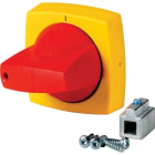 EATON - Drehgriff, 6 mm, für die Montage der Ummantelung, rot/gelb