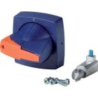 EATON - Drehgriff, 6 mm, Türeinbau, blau, Vorhängeschloss