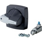 EATON - Drehgriff, 6 mm, Türeinbau, grau, Vorhängeschloss