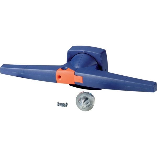 EATON - Knebel, 14mm, Türeinbau, blau, Vorhängeschloss