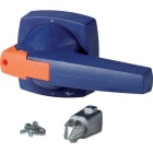 EATON - Kippschalter für Umschaltmechanik, 10 mm, blau, Vorhängeschloss
