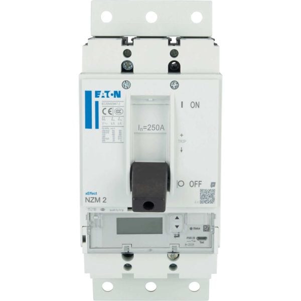EATON - Leistungsschalter Selektivschutz NZM PXR25, Energie Kl.1, 250A,3p,Steck