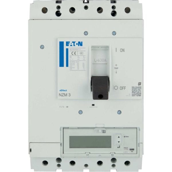 EATON - Leistungsschalter Selektivschutz NZM PXR25, Energie Kl.1, 630A,3p ,Schraub