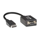EATON - DisplayPort to VGA Active Adapter Video Converter (M/F), 6-in. (15.24 cm)