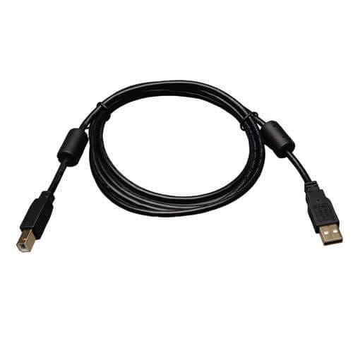 EATON - USB 2.0 A/B Cable with Ferrite Chokes (M/M), 3 ft. (0.91 m)