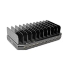 EATON - 10-Port USB Charging Station with Adjustable Storage, 12V 8A (96W) USB Charger Output, Schuko Power Cord