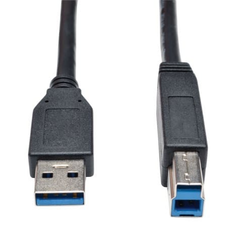 EATON - USB 3.0 SuperSpeed Device Cable (AB M/M) Black, 6 ft. (1.83 m)
