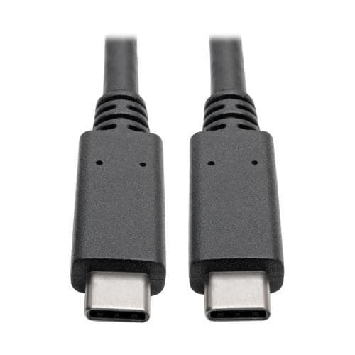 EATON - USB-C Cable (M/M) - USB 3.1, Gen 2 (10 Gbps), 5A Rating, Thunderbolt 3 Compatible, 3 ft. (0.91 m)