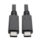 EATON - USB-C Cable (M/M) - USB 3.1, Gen 2 (10 Gbps), 5A Rating, Thunderbolt 3 Compatible, 3 ft. (0.91 m)