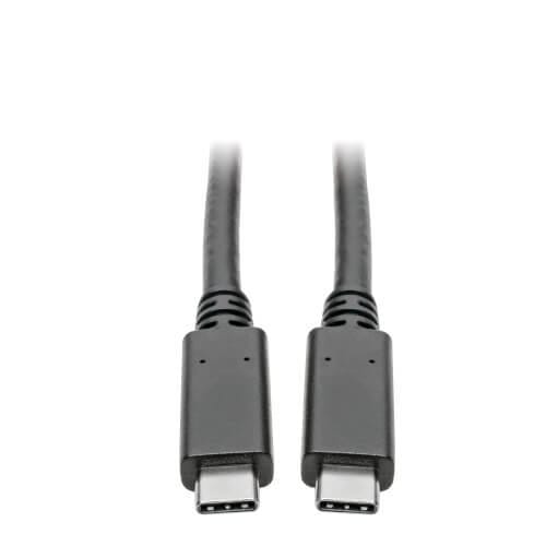 EATON - USB-C Cable (M/M) - USB 3.1, Gen 1 (5 Gbps), Thunderbolt 3 Compatible, 6 ft. (1.83 m)