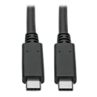 EATON - USB-C Cable (M/M) - USB 3.1, Gen 2 (10 Gbps), 5A Rating, USB-IF Certified, Thunderbolt 3 Compatible, 3 ft. (0.91 m)